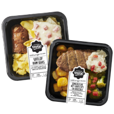 Noordertrots witlof met ham-kaas, stamppot spinazie, stamppot prei of zomersteak